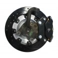 Valiant Disc Brake Conversion Kit - Wilwood Dust Boosted 4 Piston Caliper Drilled & Slotted 12.19" Rotor Setup